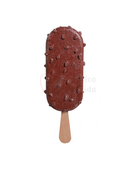 Réplica de Imitación Helado crocanti con palo  50cm