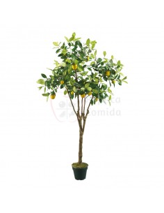Réplica de Imitación Limonero árbol con tiesto  150cm