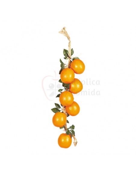 Réplica de Imitación Guirnalda de naranjas Ø 15cm 65cm