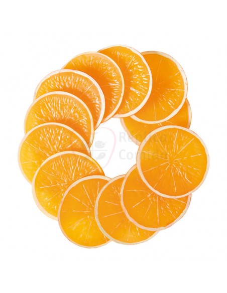 Réplica de Imitación Rodajas de naranja Ø 7