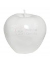 Réplica de Imitación Manzana blanca entera con rabillo  15x16cm