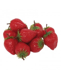 Réplica de Imitación Fresas tamaño original 12 Ø 5cm