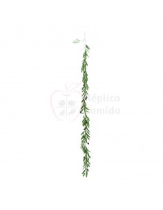 Réplica de Imitación Guirnalda de hojas y olivas Ø 15cm 180cm