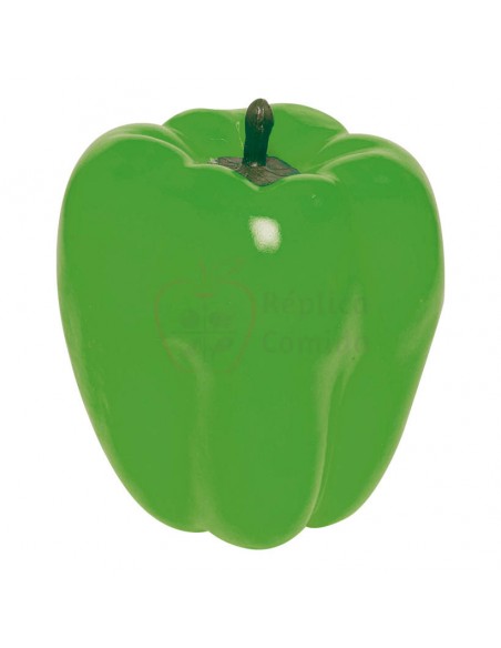 Réplica de Imitación Pimiento de california verde  8x10cm