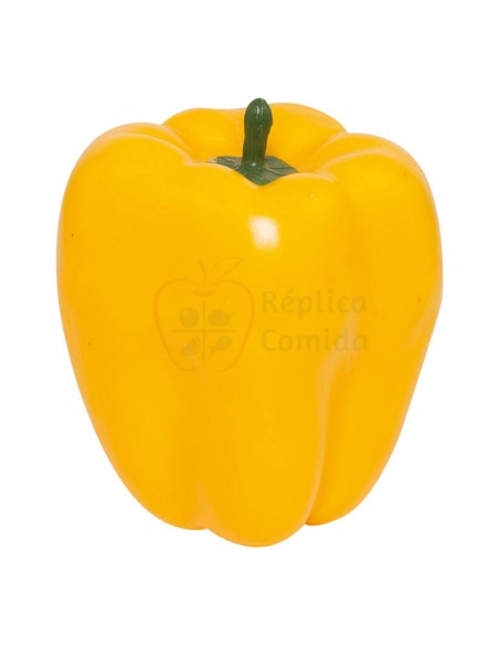 Réplica de Imitación Pimiento de california amarillo  8x10cm