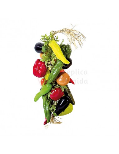Réplica de Imitación Guirnalda de hortalizas  55cm
