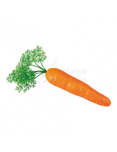 Réplica de Imitación Zanahoria con hojas  30cm