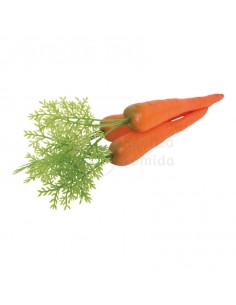 Réplica de Imitación Zanahorias con hojas  4x30cm