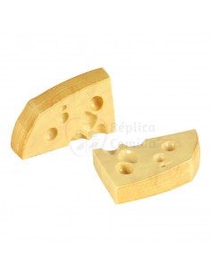Réplica de Imitación Porciones de queso rectas  11x15cm