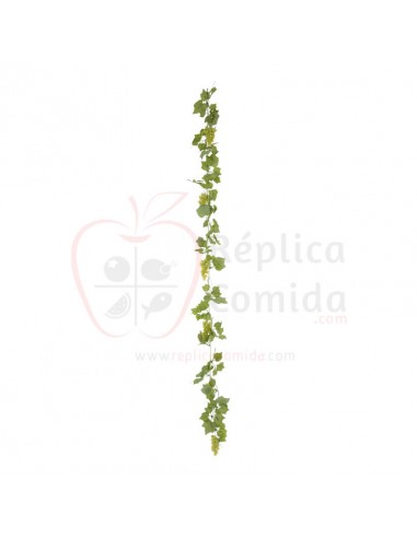 Réplica de Imitación Guirnalda de hojas de parra con uvas  180cm