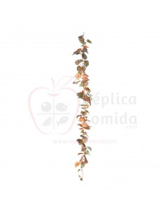 Réplica de Imitación Guirnalda de hojas de parra Ø 20cm 180cm