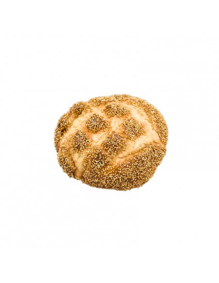 Réplica de RÉPLICA PAN DE SEMILLAS DE SÉSAMO Ø 17cm 17cm